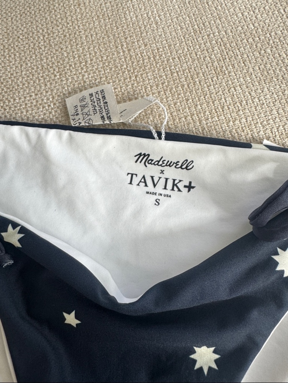 NWT Madewell x Tavik® Ricci Bikini Bottom in Star Mix - Picture 6 of 6